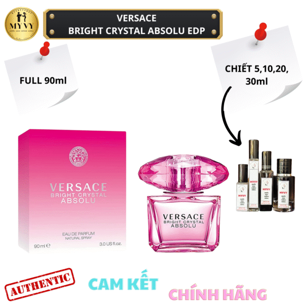 Versace Bright Crystal Absolu EDP