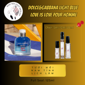 Dolce&Gabbana Light Blue Love Is Love Pour Homme