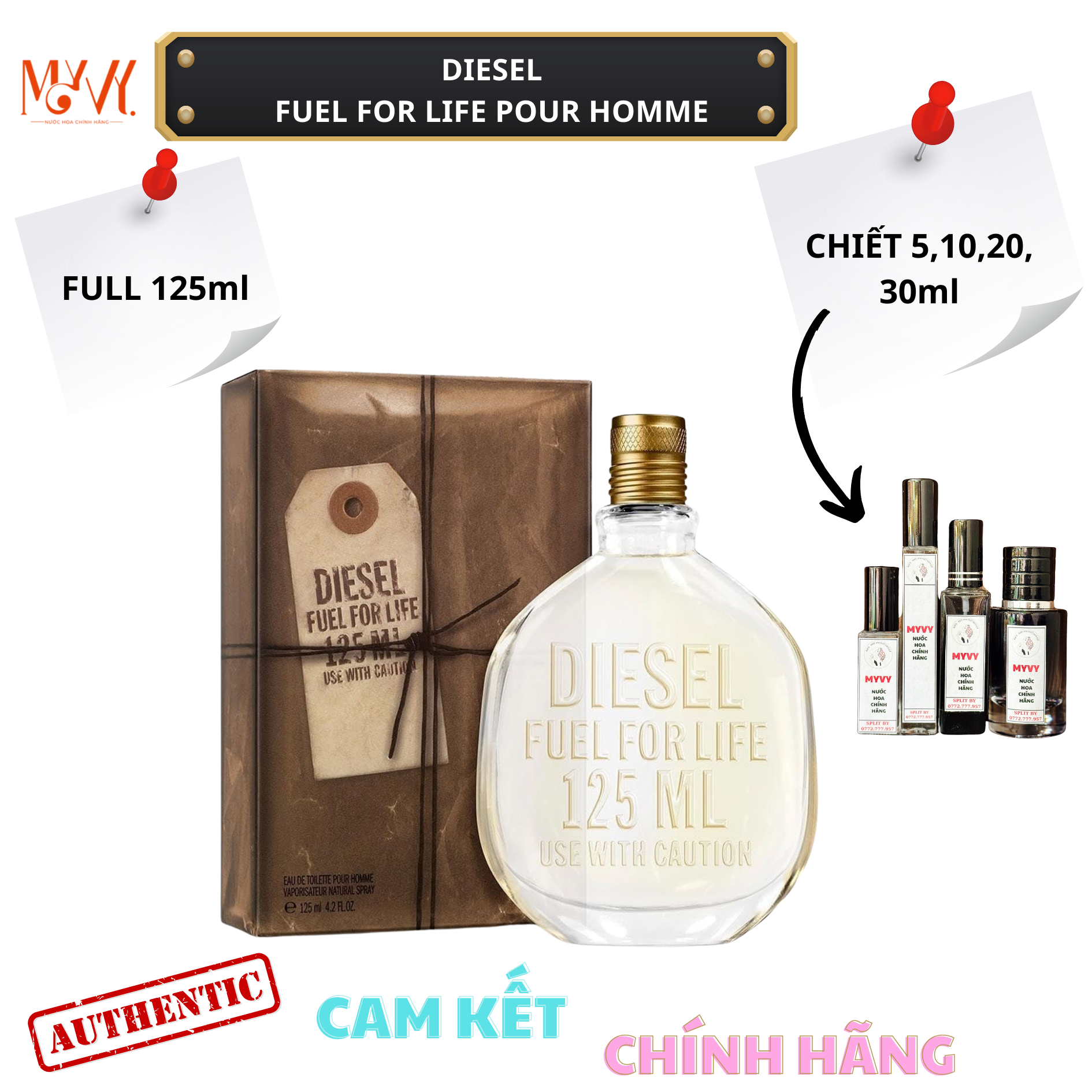 Diesel Fuel For Life Homme EDP