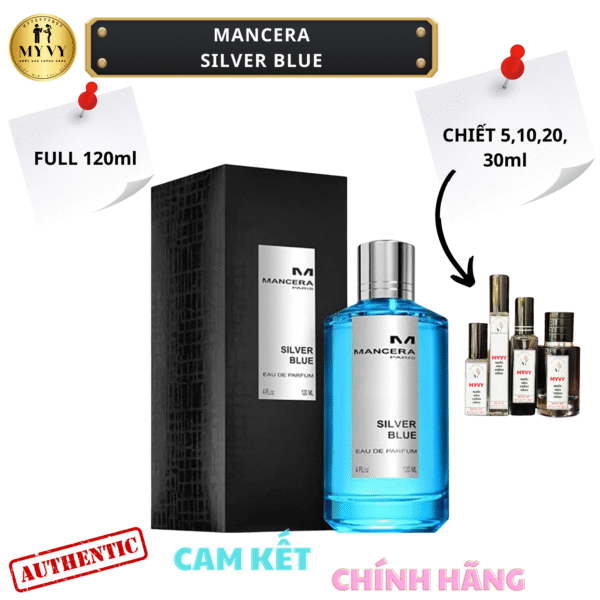Mancera Silver Blue