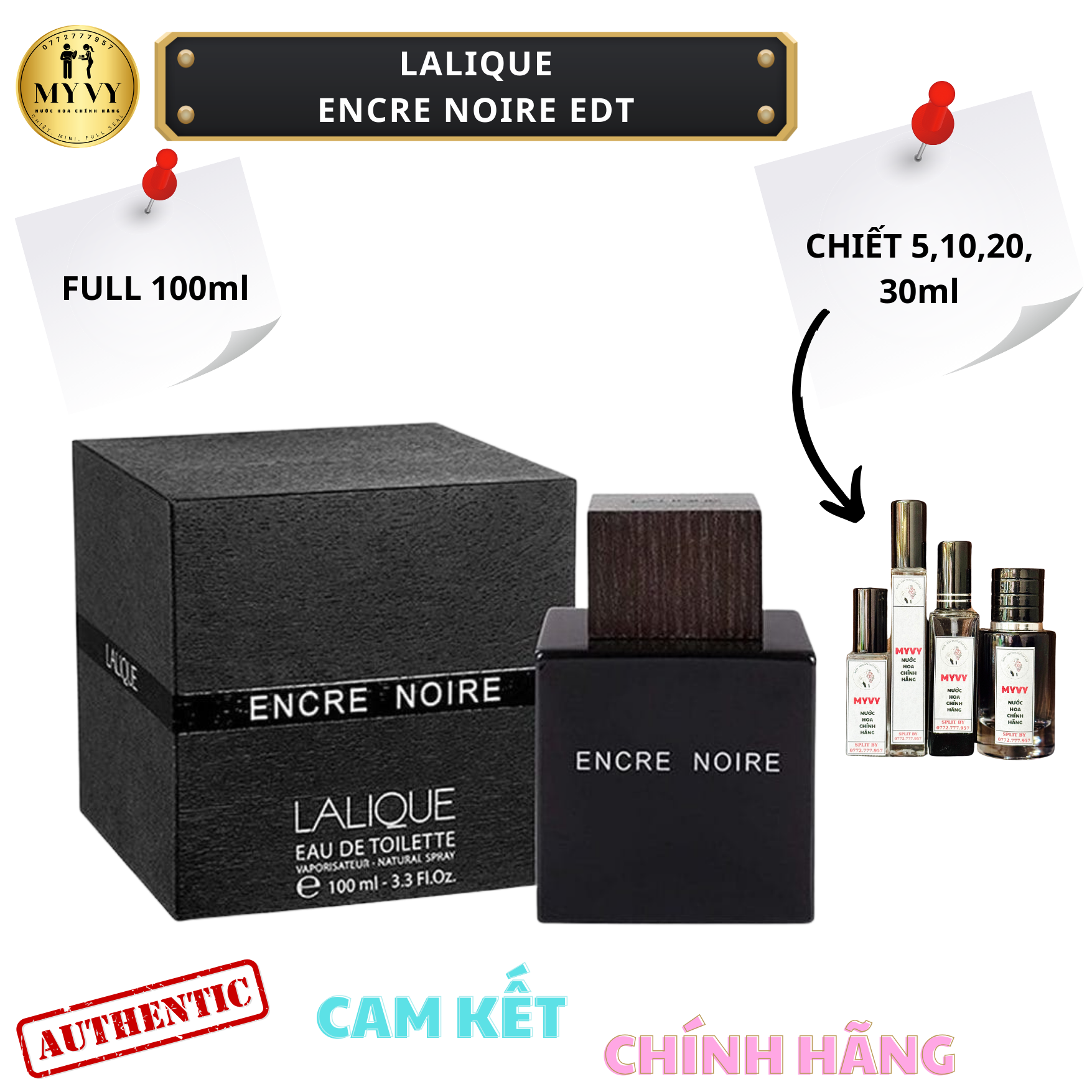 Lalique Encre Noire EDT