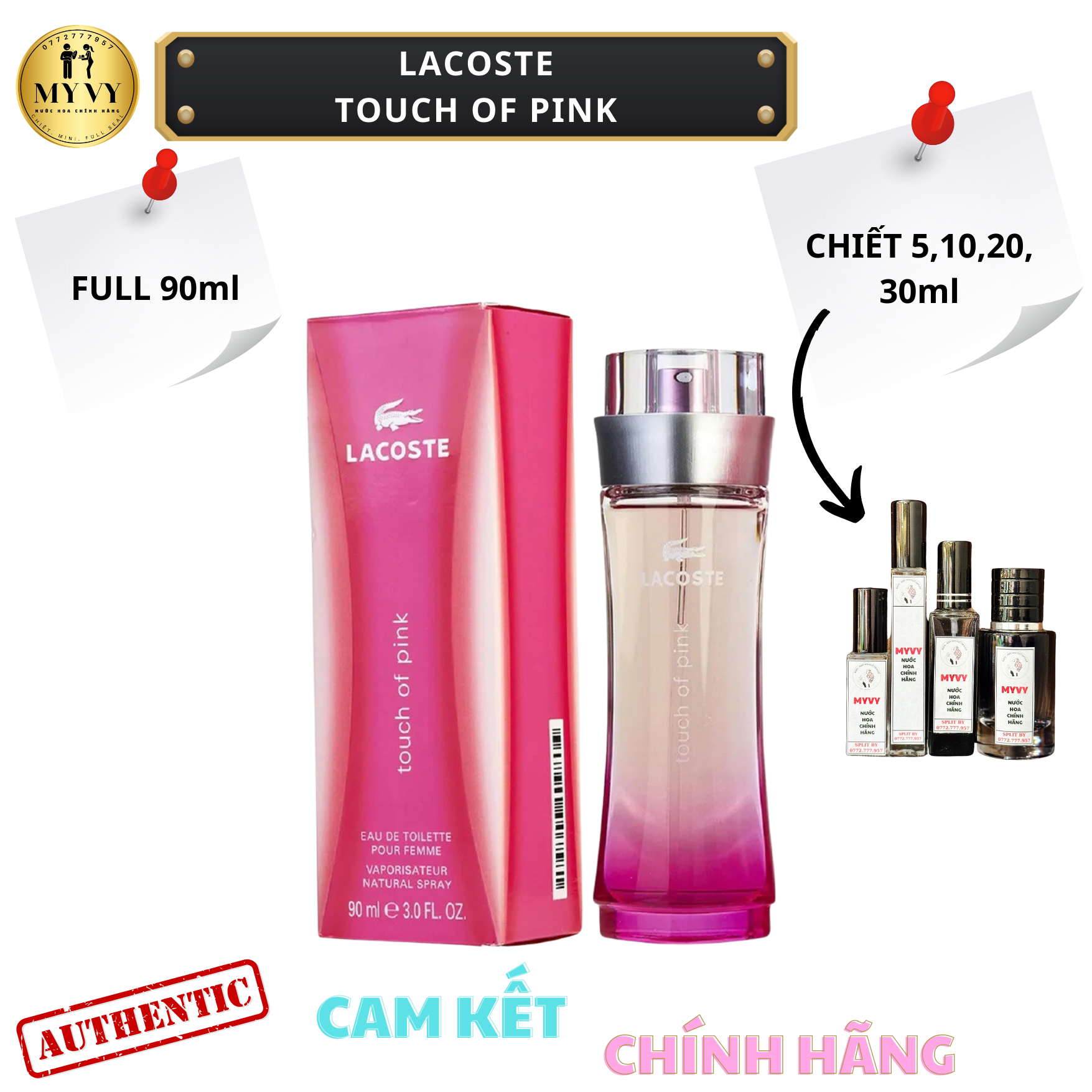 Lacoste Touch of Pink EDT