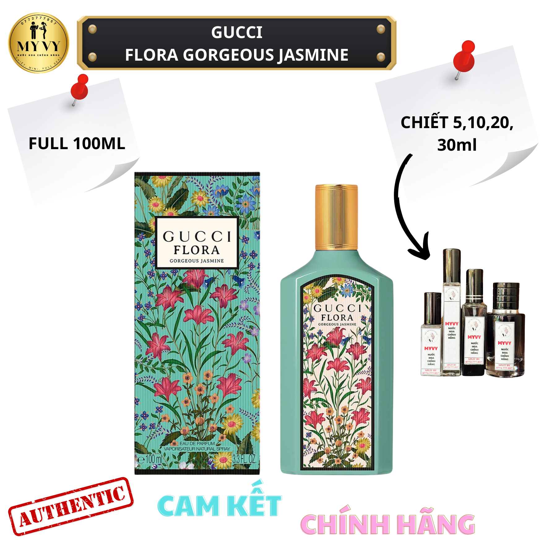 Gucci Flora Gorgeous Jasmine EDP