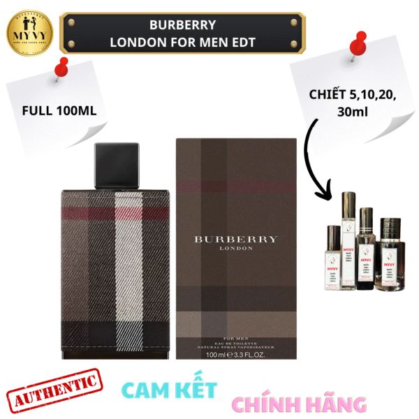Burberry London For Men EDT