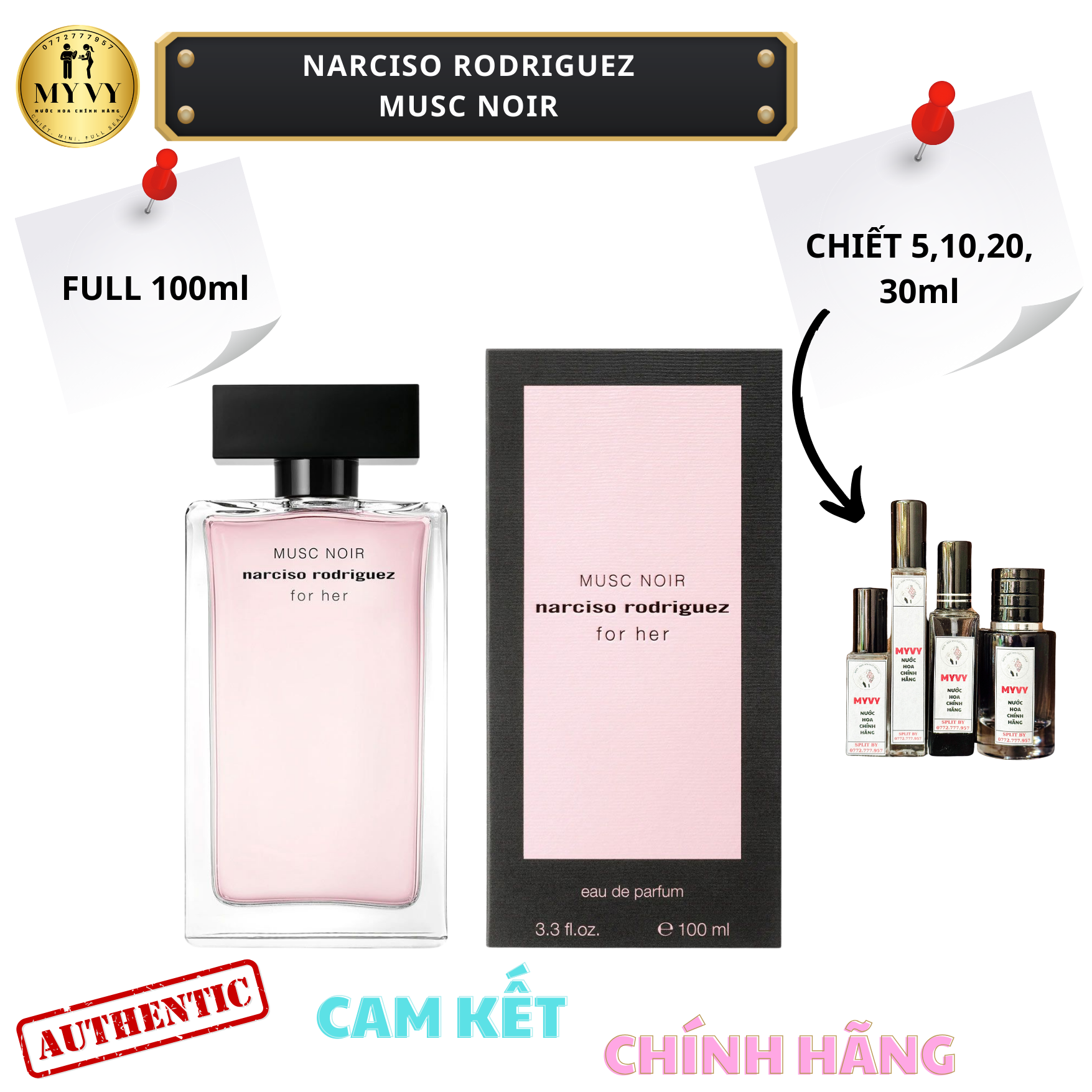 Narciso Rodriguez Musc Noir EDP