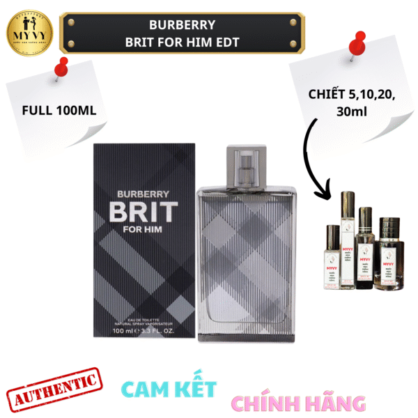 Burberry Brit For Him EDT