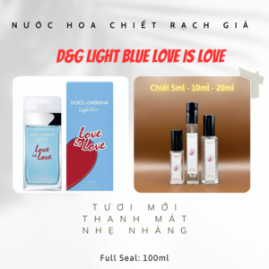 Dolce & Gabbana Light Blue Love Is Love EDT