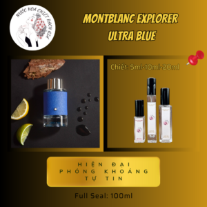 MontBlanc Explorer Ultra Blue EDP