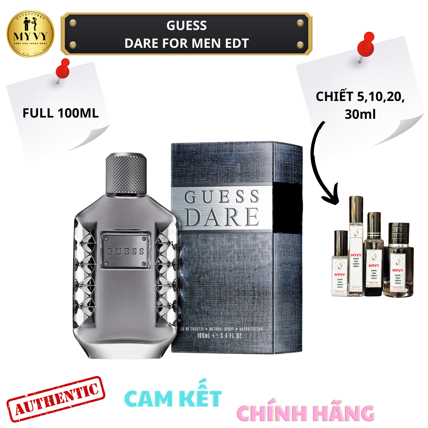 Guess Dare For Men EDT