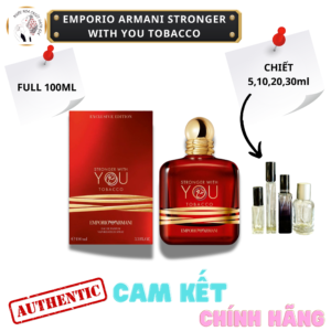 Emporio Armani Stronger With You Tobacco EDP
