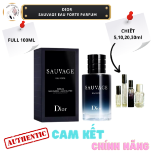 Dior Sauvage Eau Forte Parfum (Không Cồn)