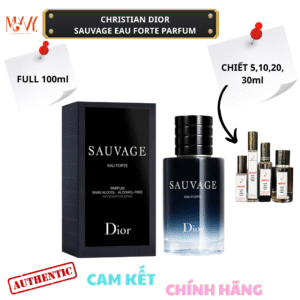 Dior Sauvage Eau Forte Parfum (Không Cồn)