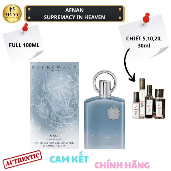 Afnan Supremacy In Heaven
