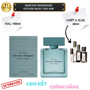 Narciso Rodriguez Vetiver Musc For Him