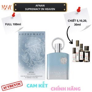 Afnan Supremacy In Heaven