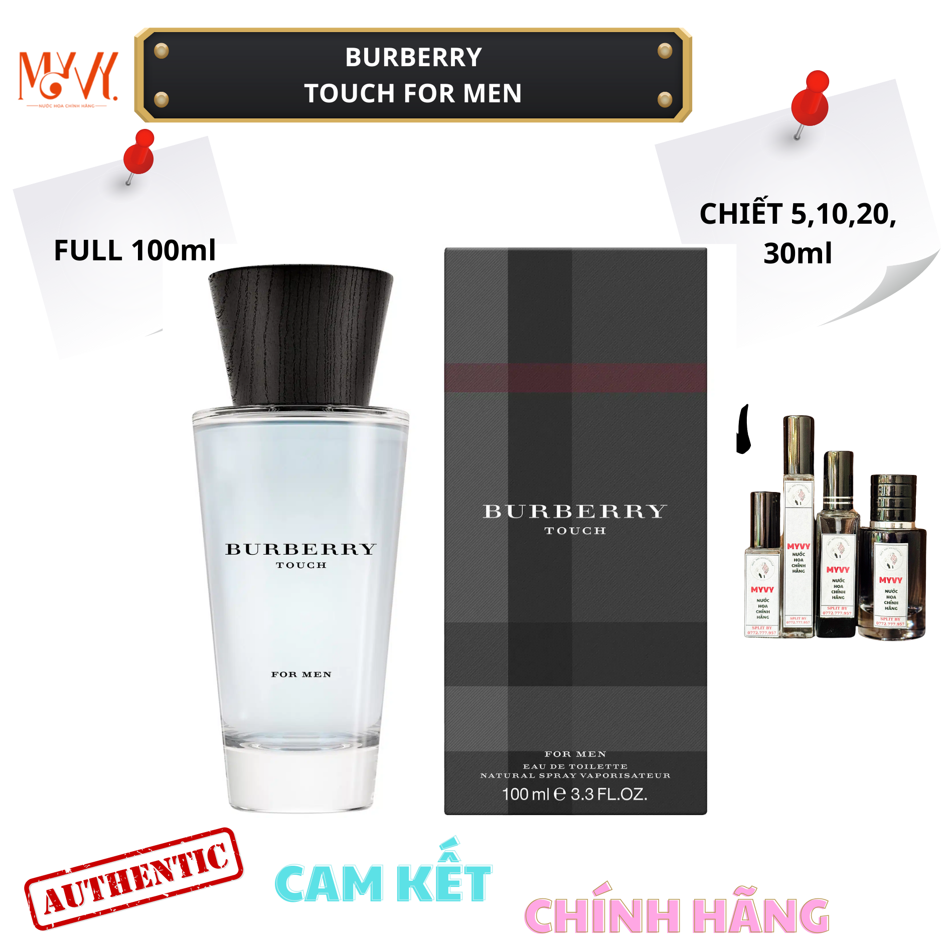 Burberry Touch For Men EDT