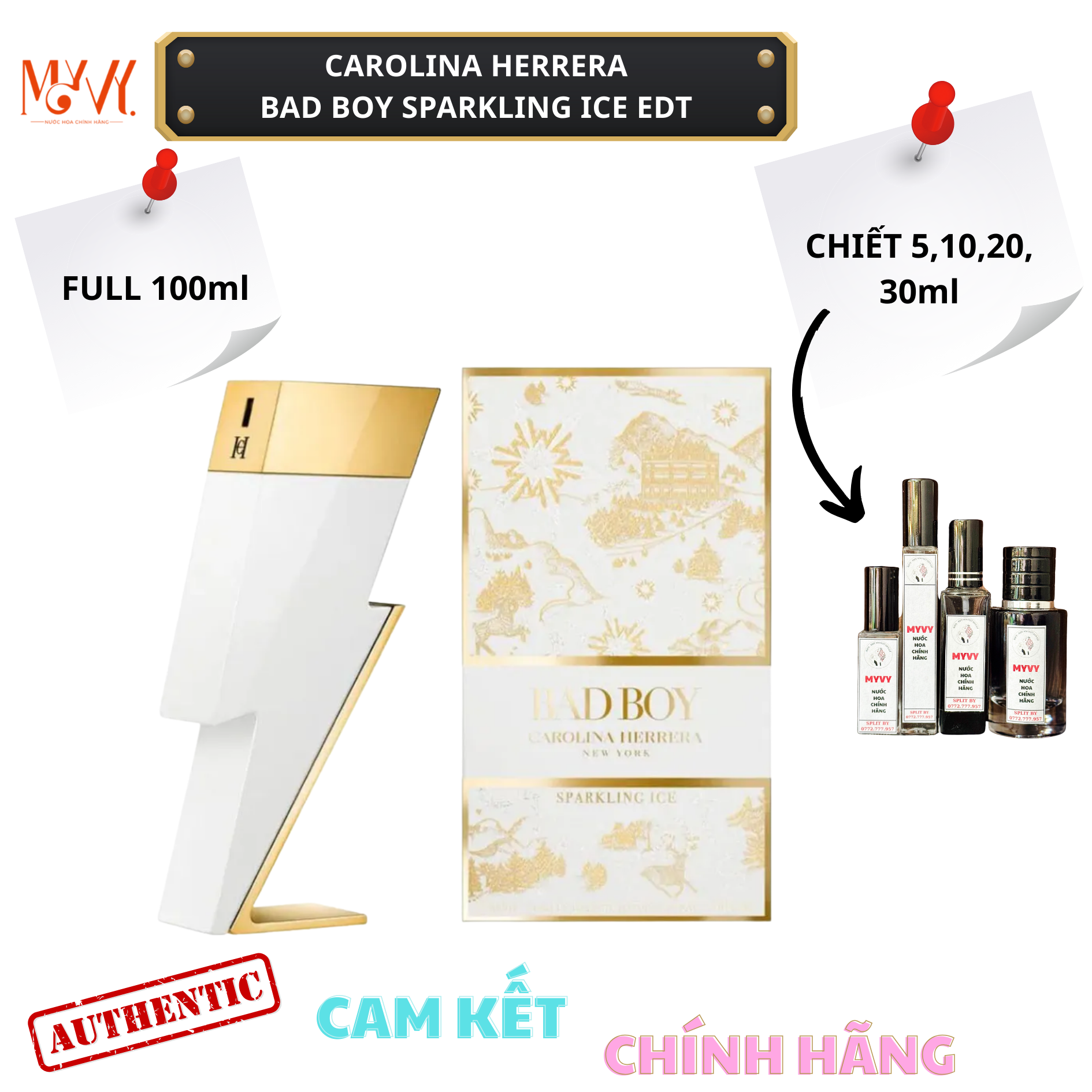 Carolina Herrera Bad Boy Sparkling Ice EDT