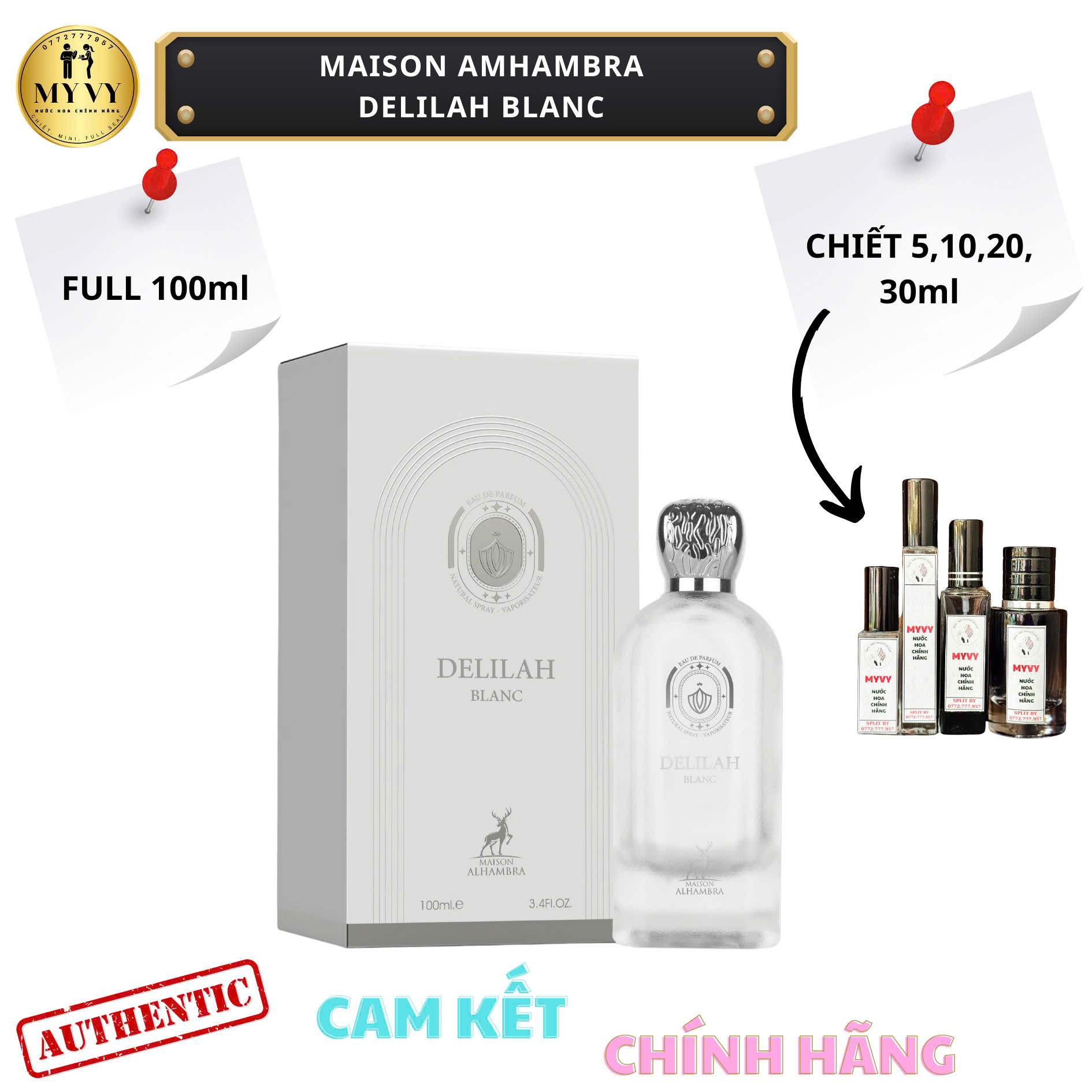 Maison Alhambra Delilah Blanc