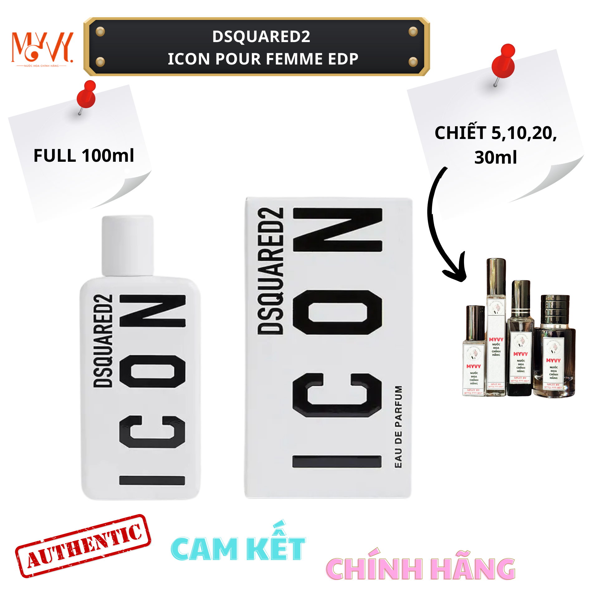 Dsquared2 Icon Pour Femme EDP