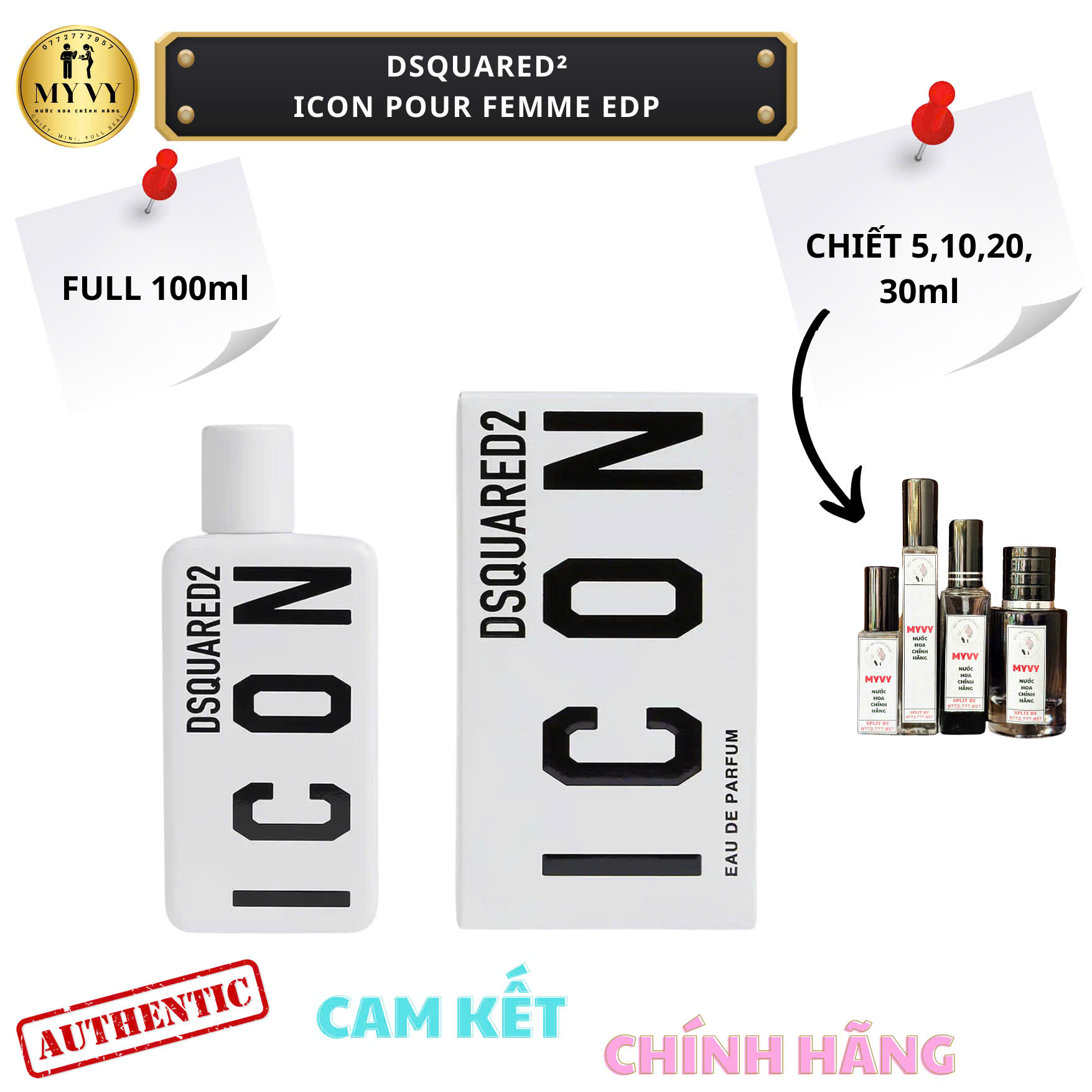 Dsquared2 Icon Pour Femme EDP