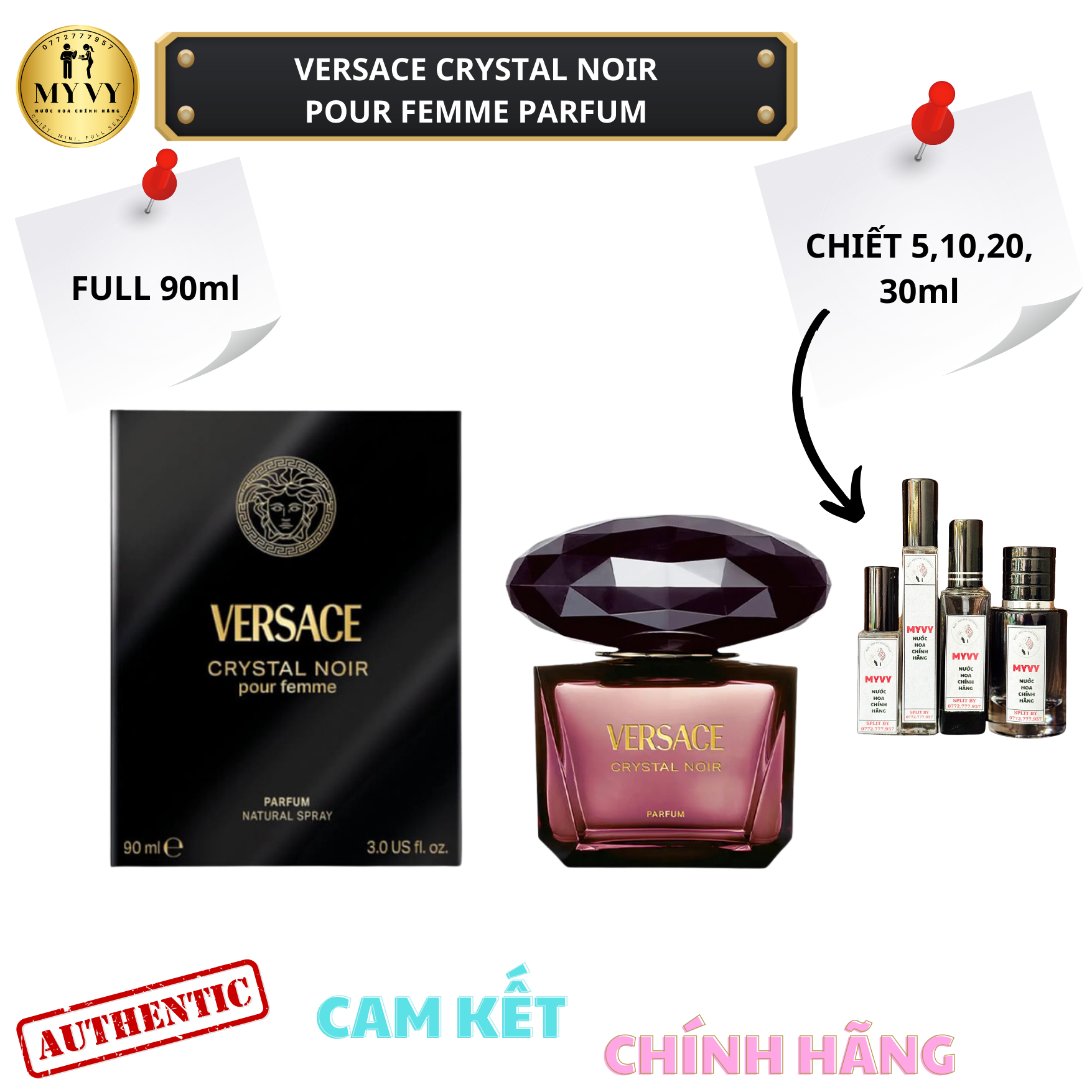 Versace Crystal Noir Parfum