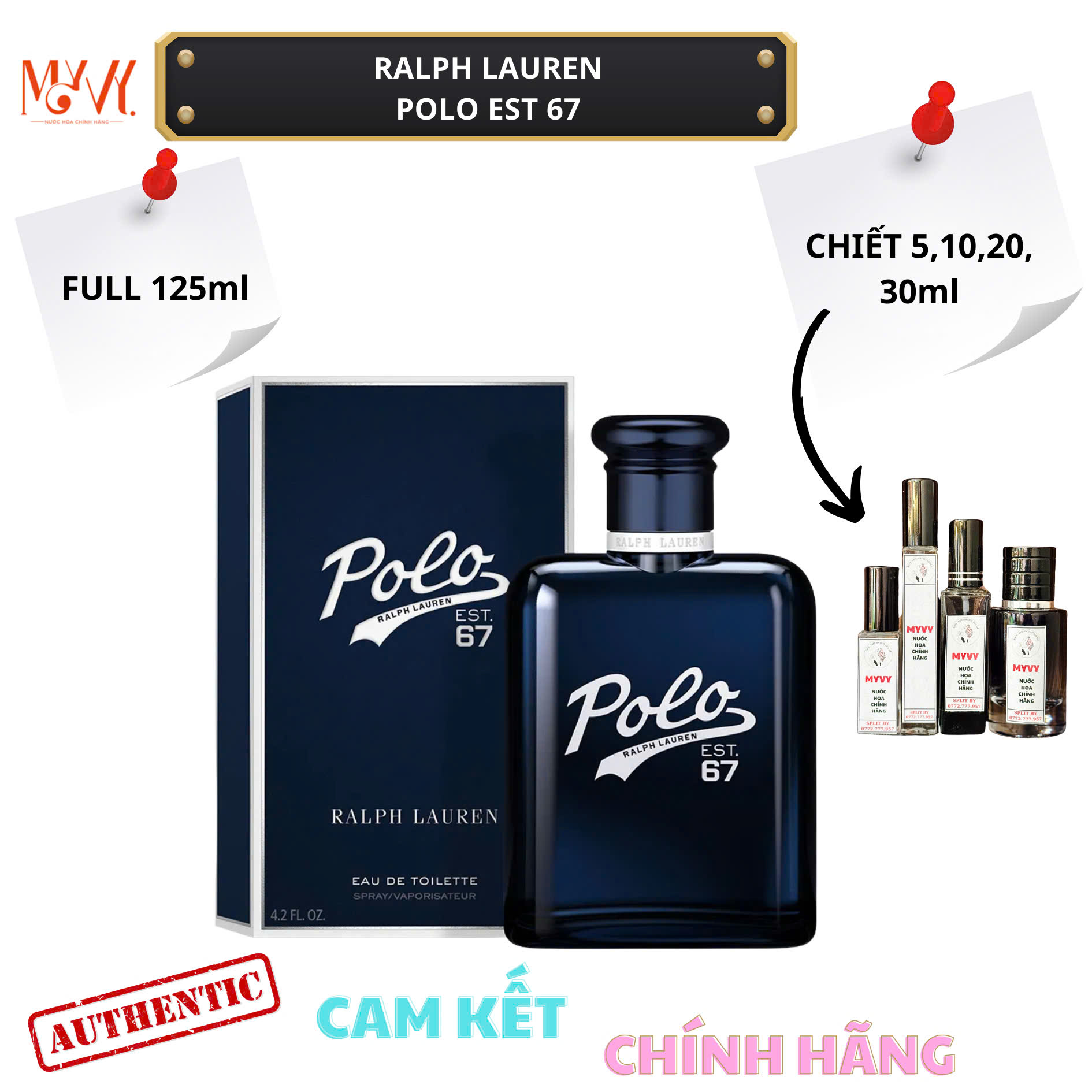 Ralph Lauren Polo Est 67 EDT