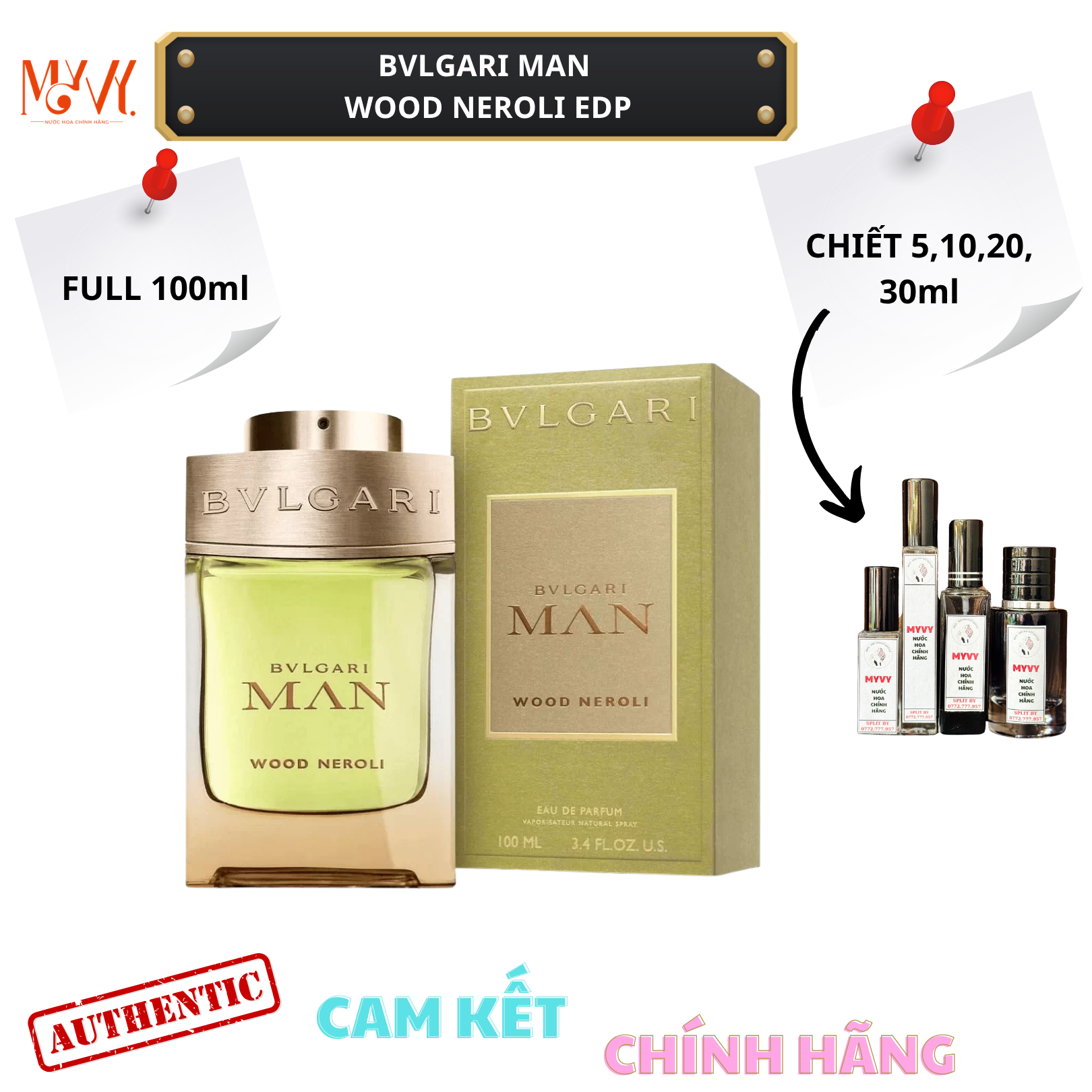 Bvlgari Man Wood Neroli EDP