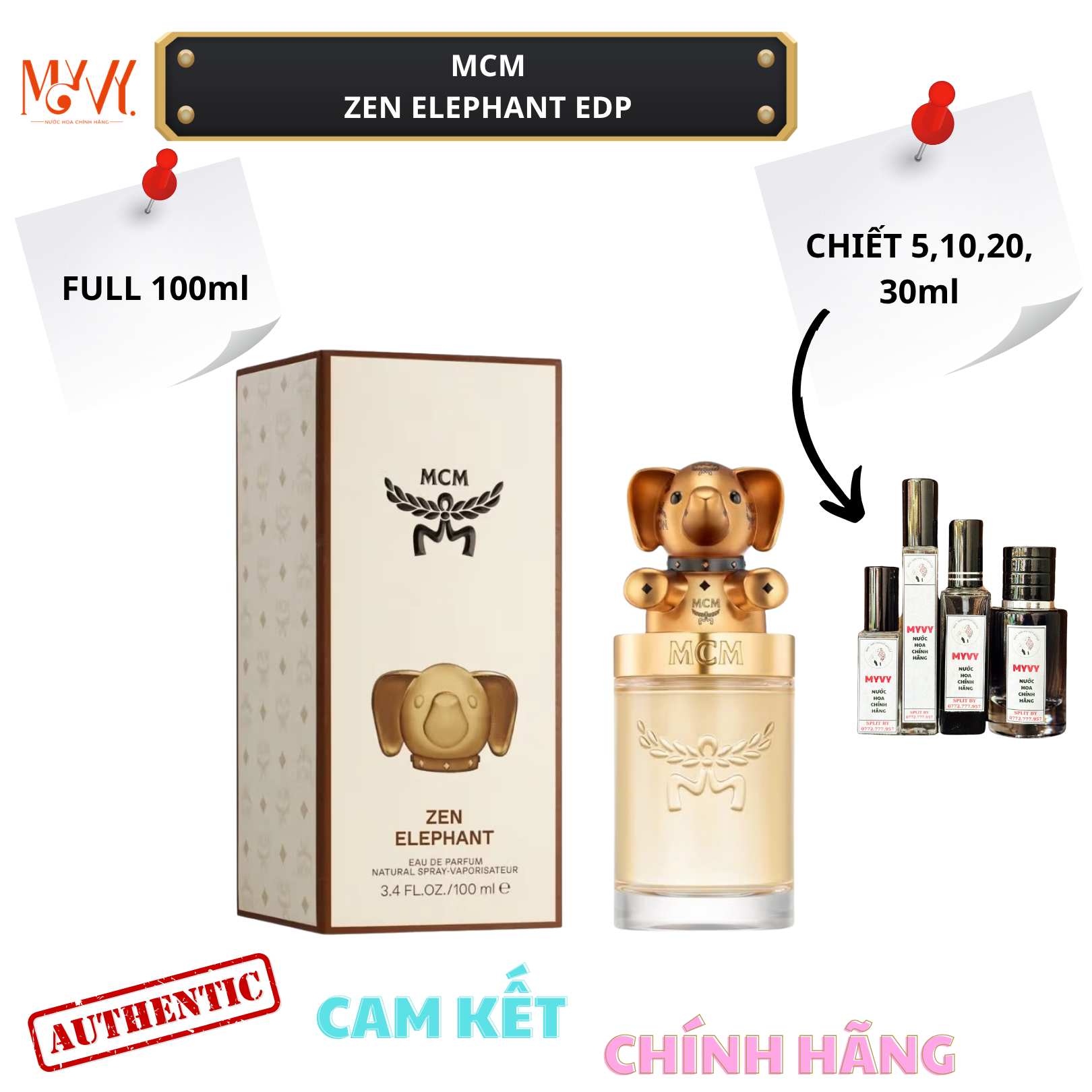MCM Zen Elephant EDP