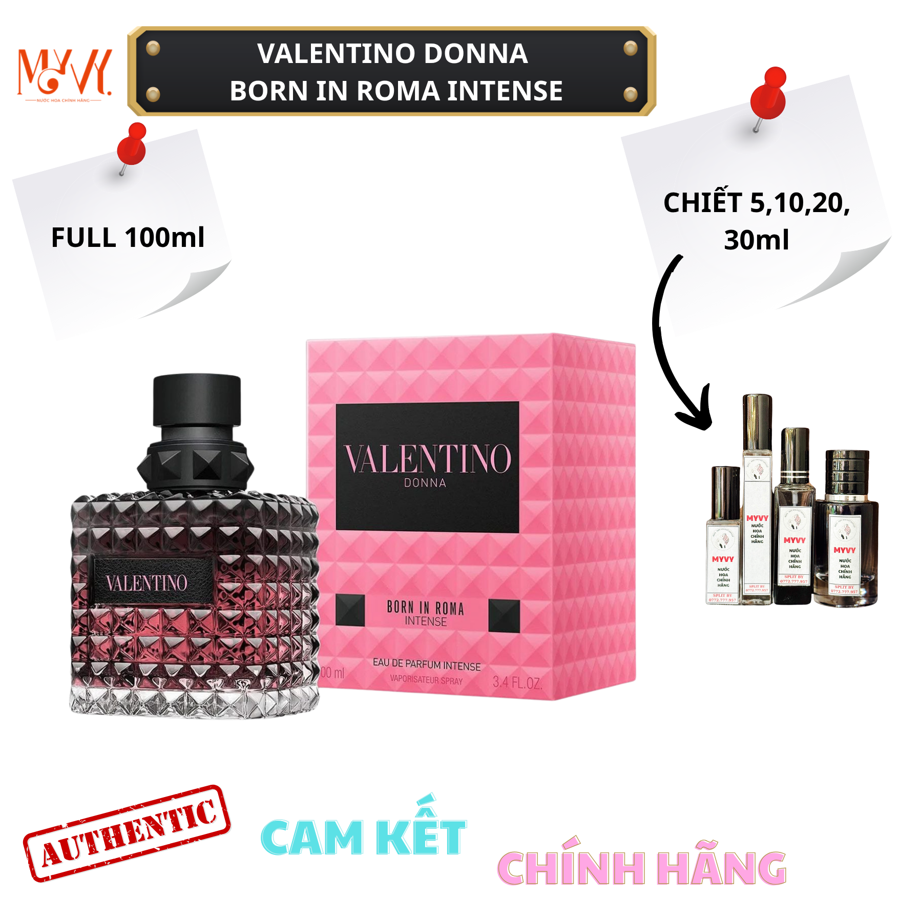 Valentino Donna Born In Roma Intense