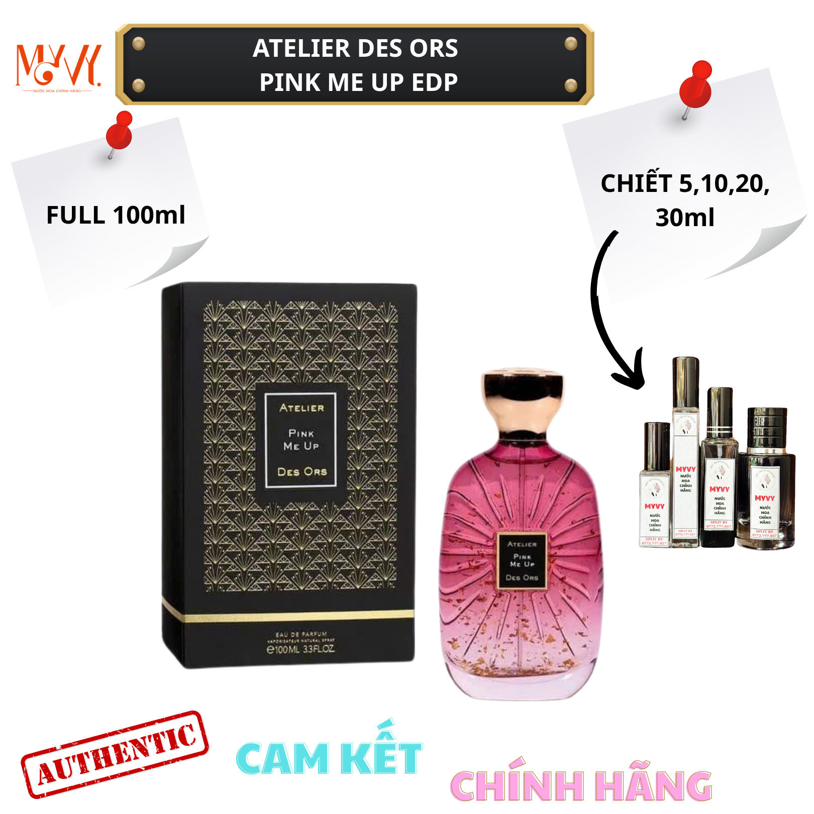 Atelier Des Ors Pink Me Up EDP