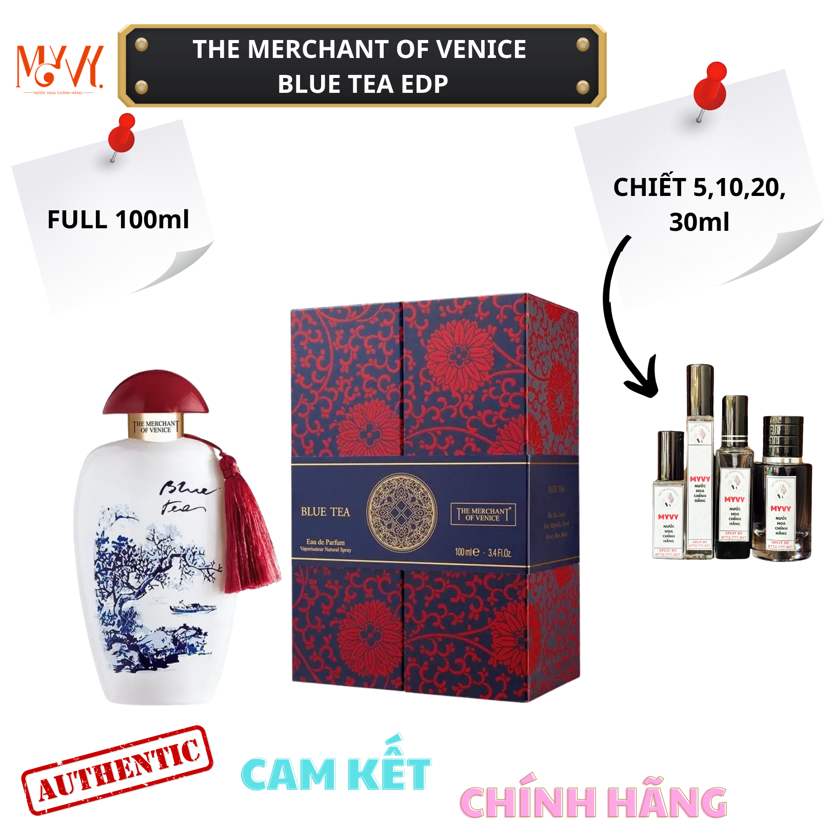 The Merchant Of Venice Blue Tea EDP