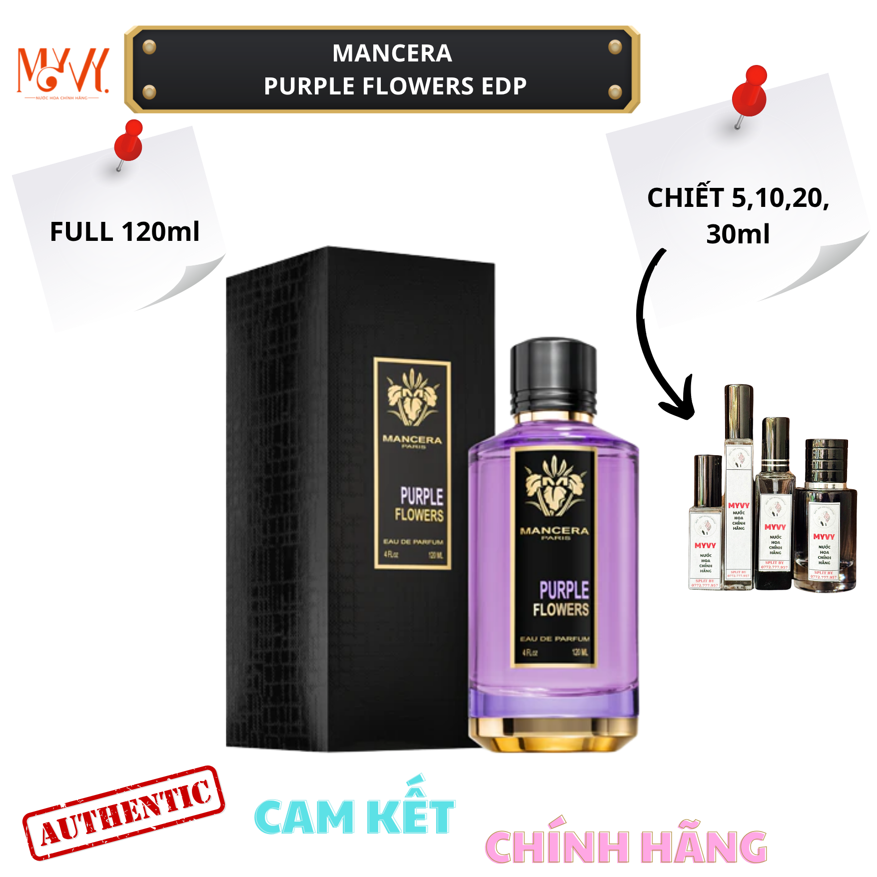 Mancera Purple Flowers EDP