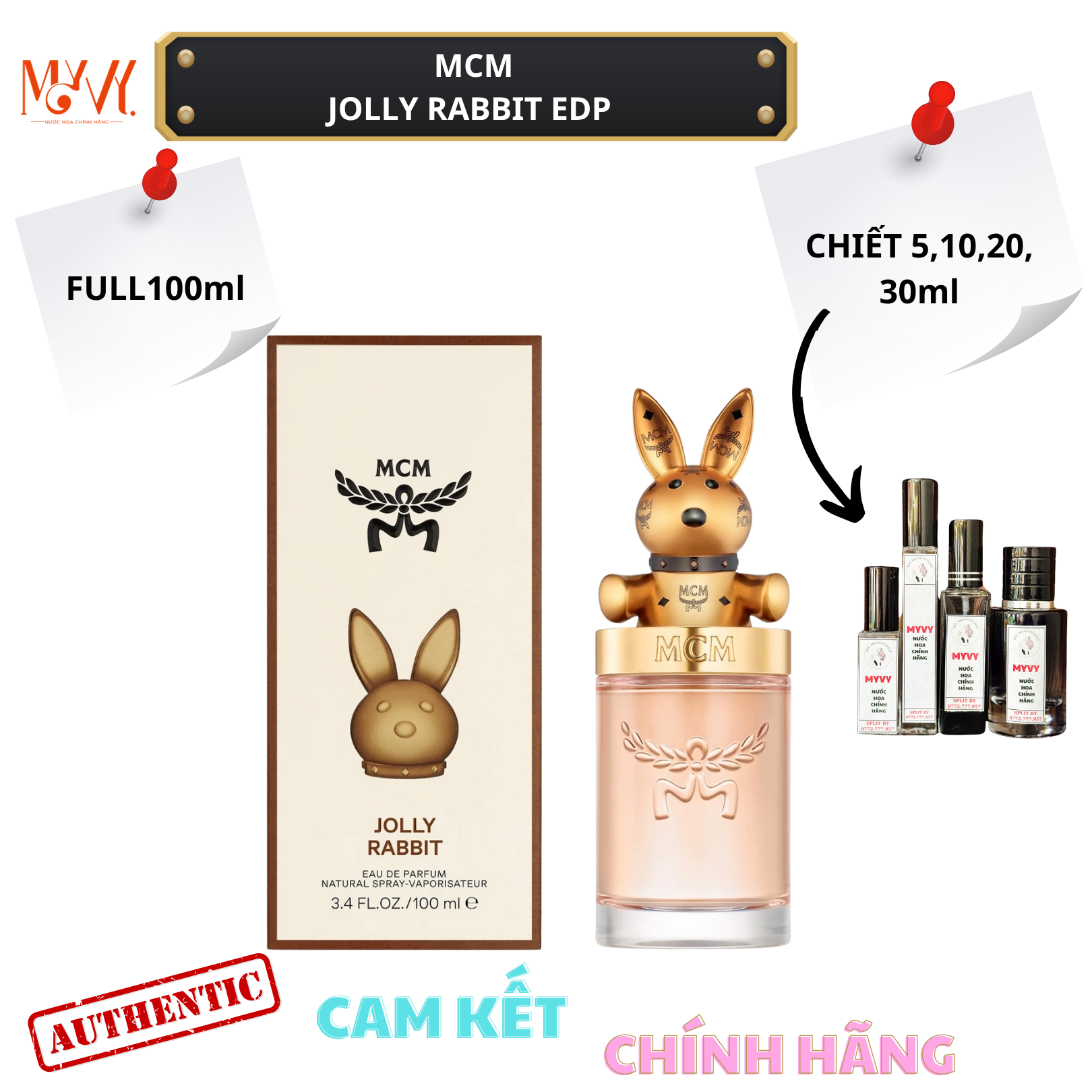 MCM Jolly Rabbit EDP