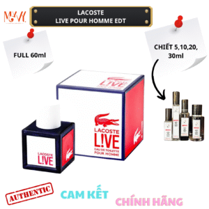 Lacoste Live Pour Homme EDT