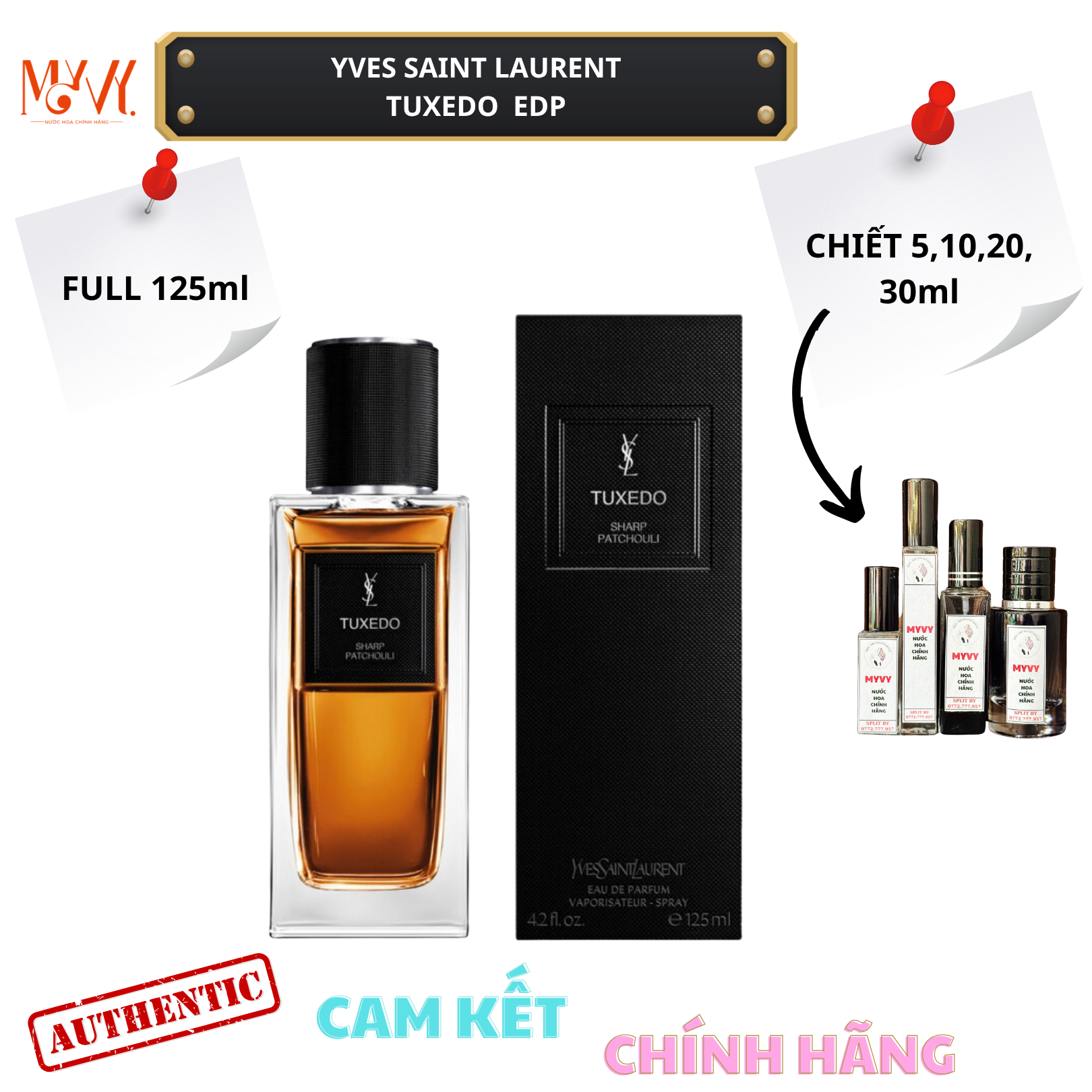 Yves Saint Laurent Tuxedo Sharp Patchouli EDP