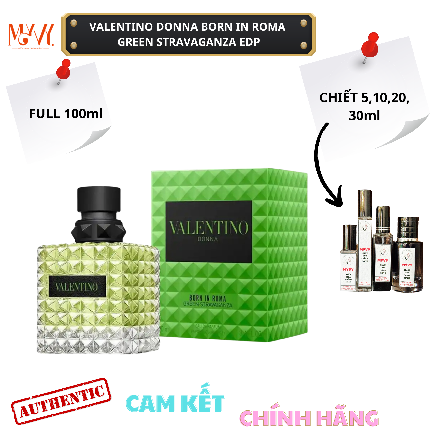 Valentino Donna Born In Roma Green Stravaganza EDP