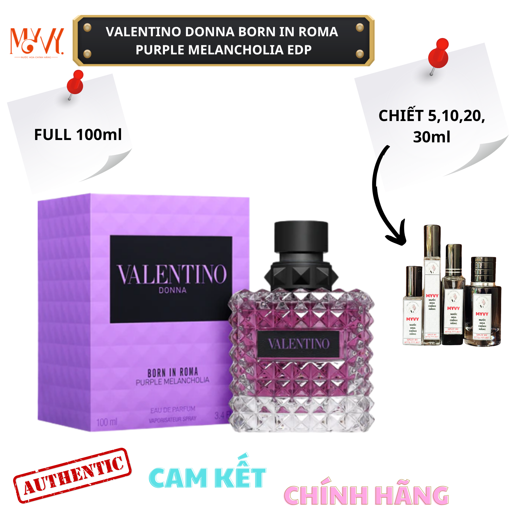 Valentino Donna Born In Roma Purple Melancholia EDP